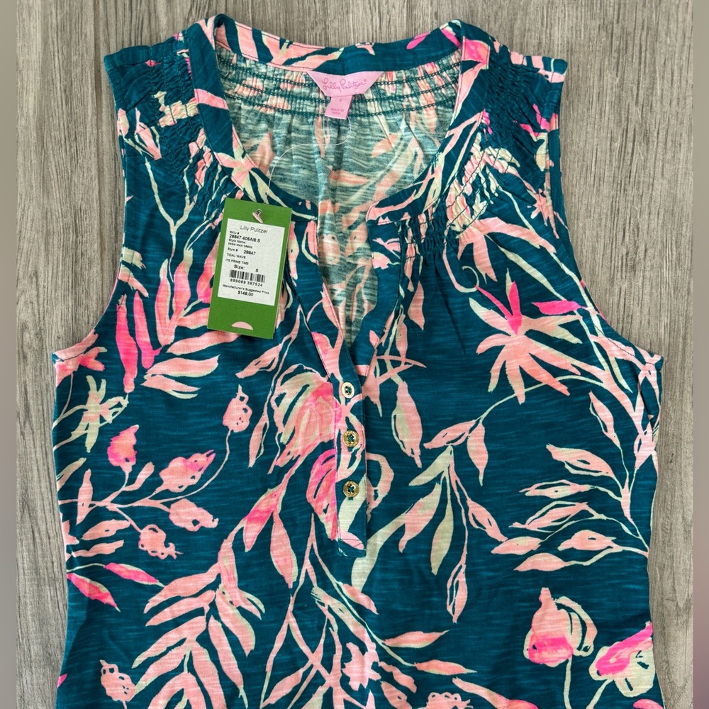 Lilly Pulitzer Essie Maxi Dress, It’s Prime Time, Small, NWT - Picture 2 of 5